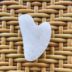 Kristal Kuvars Gua Sha Masaj Taşı