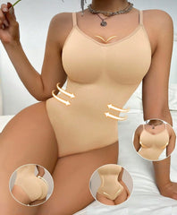 Karın ve Üst Bölge Toparlayıcı ve Sıkılaştırıcı Çıtçıtlı Zıbın Korse - Ten