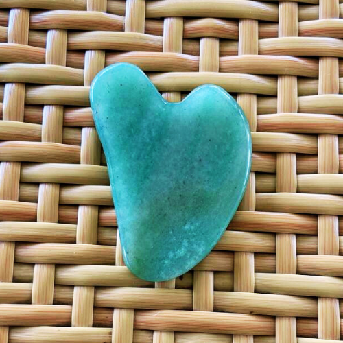 Aventurin Gua Sha Masaj Taşı