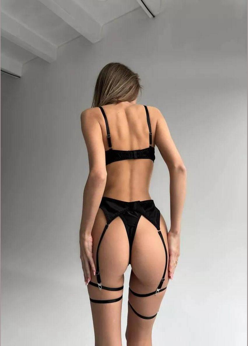 Black Ribbon – Siyah Fiyonk Jartiyer Takımı