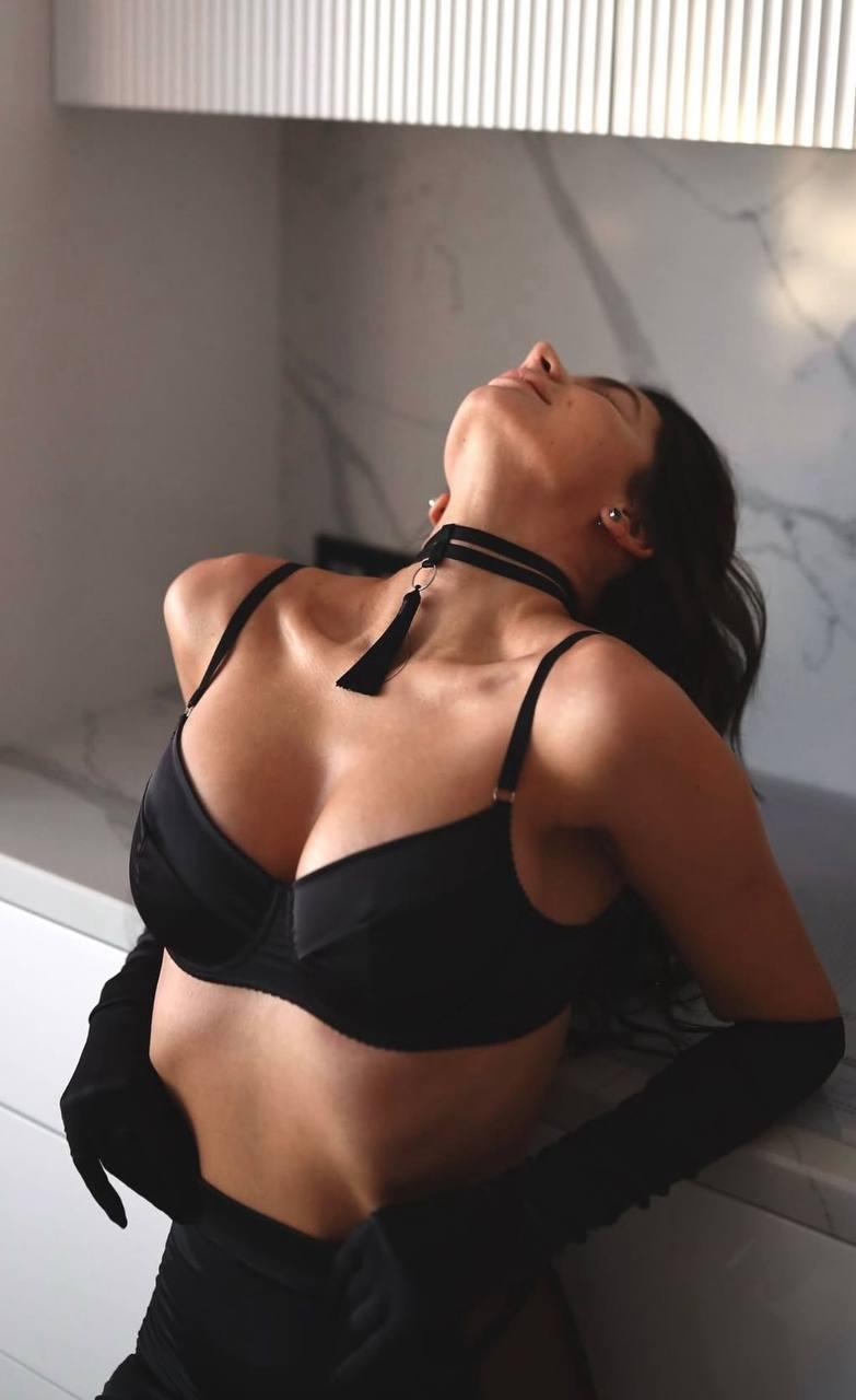 Midnight Rebel – Siyah Saten Mini Set